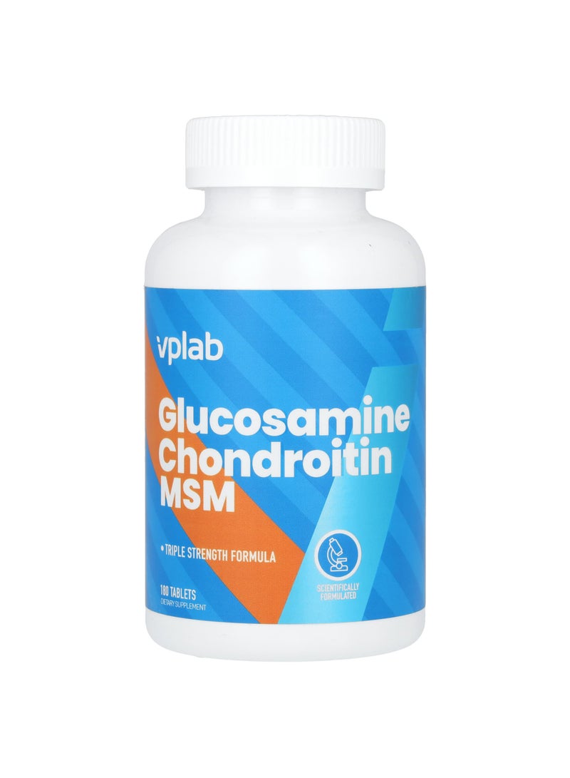 Glucosamine Chondroitin MSM, 180 Tablets